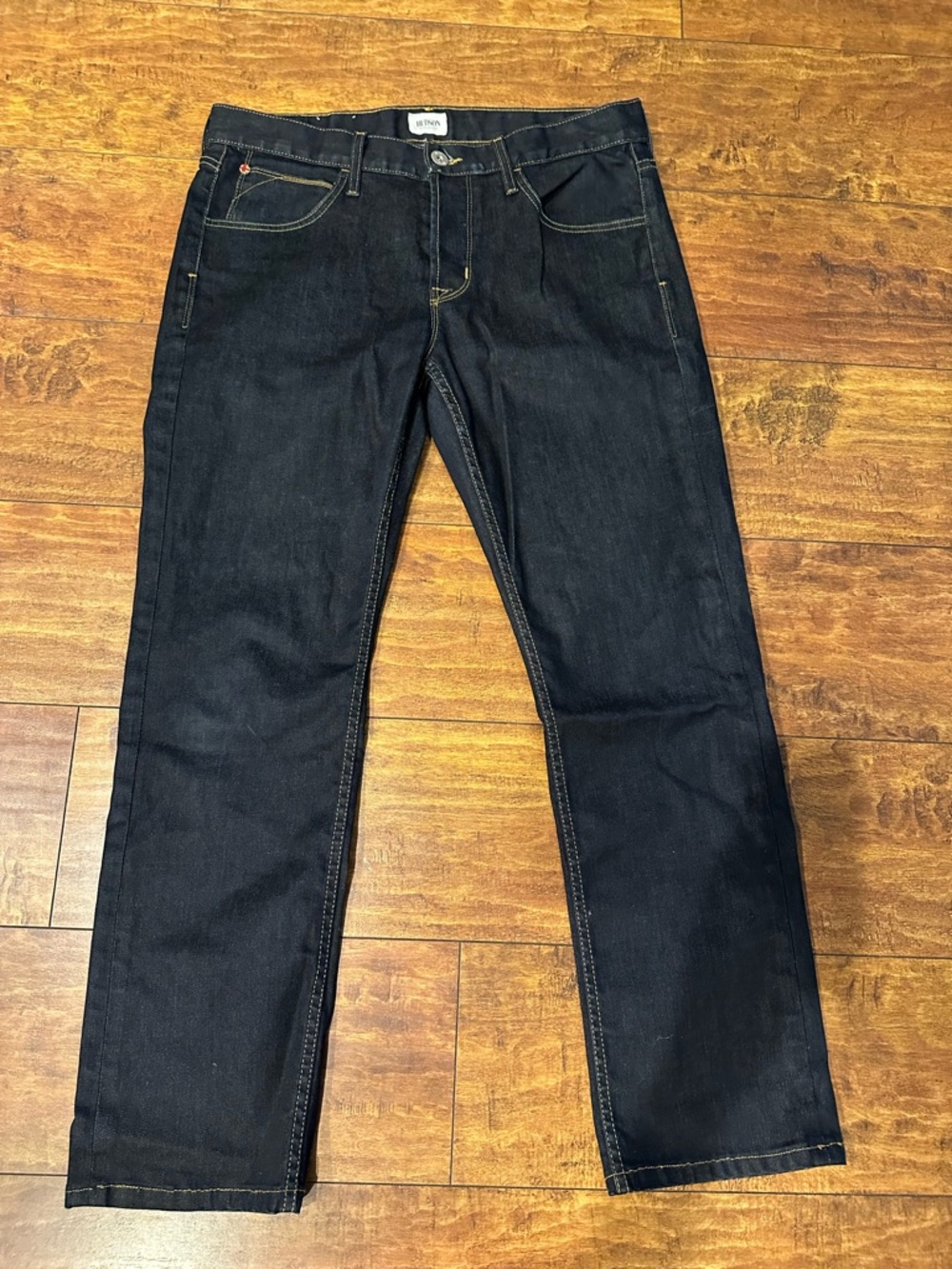 Hudson Jeans Men's Dark Indigo Straight Jeans